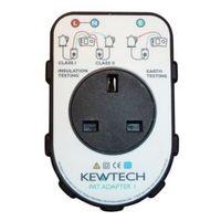 kewtech portable appliance tester adaptor box