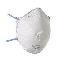 keepsafe ffp2 disposable valved respiratory mask white