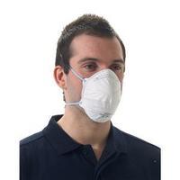 keepsafe ffp2 disposable respiratory mask white pack of 20 ref 290033