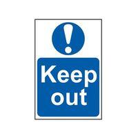 Keep Out - PVC 400 x 600mm