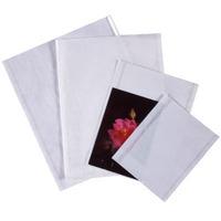 kenro 85x105 inch clear fronted bags pack of 500