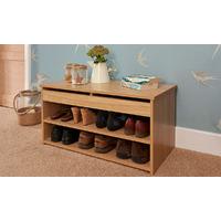 Kensington Shoe Cabinet Oak