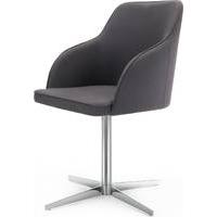 keira office chair lead grey