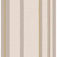 Kelly Hoppen Hoppen Stripe Decorative Wallpaper Taupe/Gold