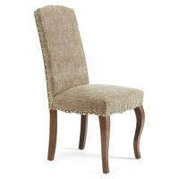 Kensington Fabric Dining Chair Bark Walnut Legs