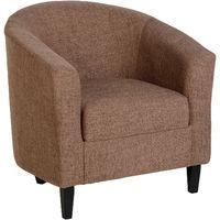 kent fabric tub chair sand