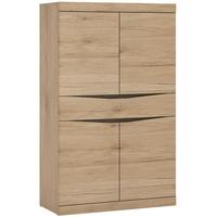 kensington oak cupboard 4 door 1 drawer