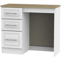 kent white ash and oak dressing table vanity knee hole