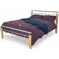 Kentucky Silver 4ft 6in Double Bed