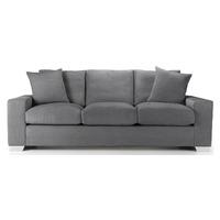 kensington 35 seater sofabed dark grey