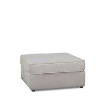 Kendal Fabric Ottoman with Storage Luxury Cream