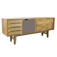 Kensington Oak Sideboard Grey