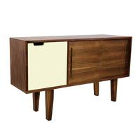 kensington walnut mid sideboard vanilla