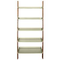 Kensington Oak Ladder Shelf Unit Vanilla