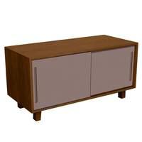 Kensington Walnut TV Unit Grey