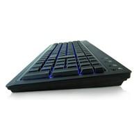 keysonic kb ksk 6001 uelx gaming usb keyboard with blue light uk layou ...