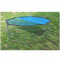 kerbl octagonal run with sun protection 8 sided 8 elements each 57 x 5 ...