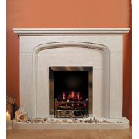 kensington limestone fireplace