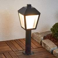 Keralyn  LED pillar lamp in dark grey