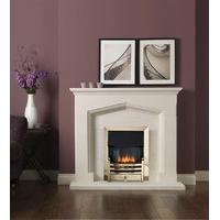 Kendal Limestone Fireplace Package With Electric Fire