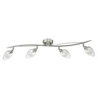 ker8446 kerris 4 light flush ceiling light in satin chrome