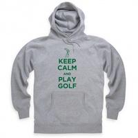 Keep Calm and Play Golf Hoodie