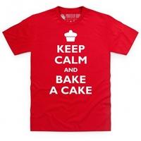 Keep Calm And Bake A Cake T Shirt