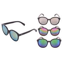 Keyhole Mirror-Lens Sunglasses - 4 Colours