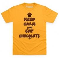 Keep Calm And Eat Chocolate T Shirt