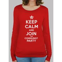 keep calm and join the communist party