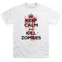 Keep Calm And Kill Zombies T Shirt