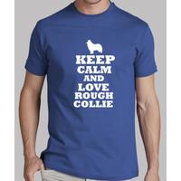 keep calm and love rough collie