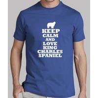 keep calm and love king charles spaniel