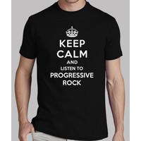 keep calm and listen to progressive rock