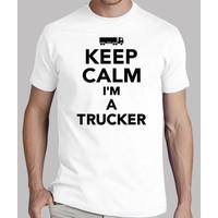 Keep calm I\'m a Trucker