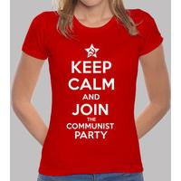 keep calm and join the communist party