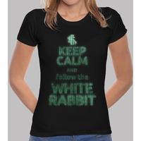 keep calm white rabbit