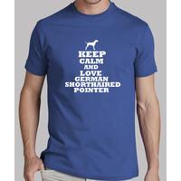 keep calm and love german shorthaired pointer