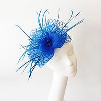 kentucky derby church races blue flax wedding event fascinator