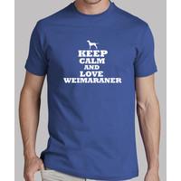 keep calm and love weimaraner