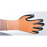 Keepsafe Safety GlovesHeavy-duty Level 3 PU Coated Size 9 Orange/Black (Pair)