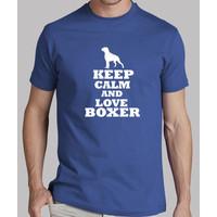 keep calm and love boxer