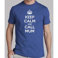 keep calm and call mum (dark)
