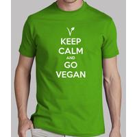 keep calm and go vegan