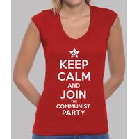 keep calm and join the communist party