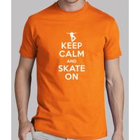 keep calm and skate on