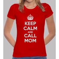 Keep calm and call mom (dark)