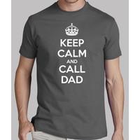 keep calm and call dad dark