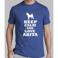 keep calm and love akita