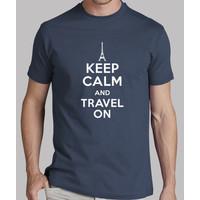 keep calm and travel is